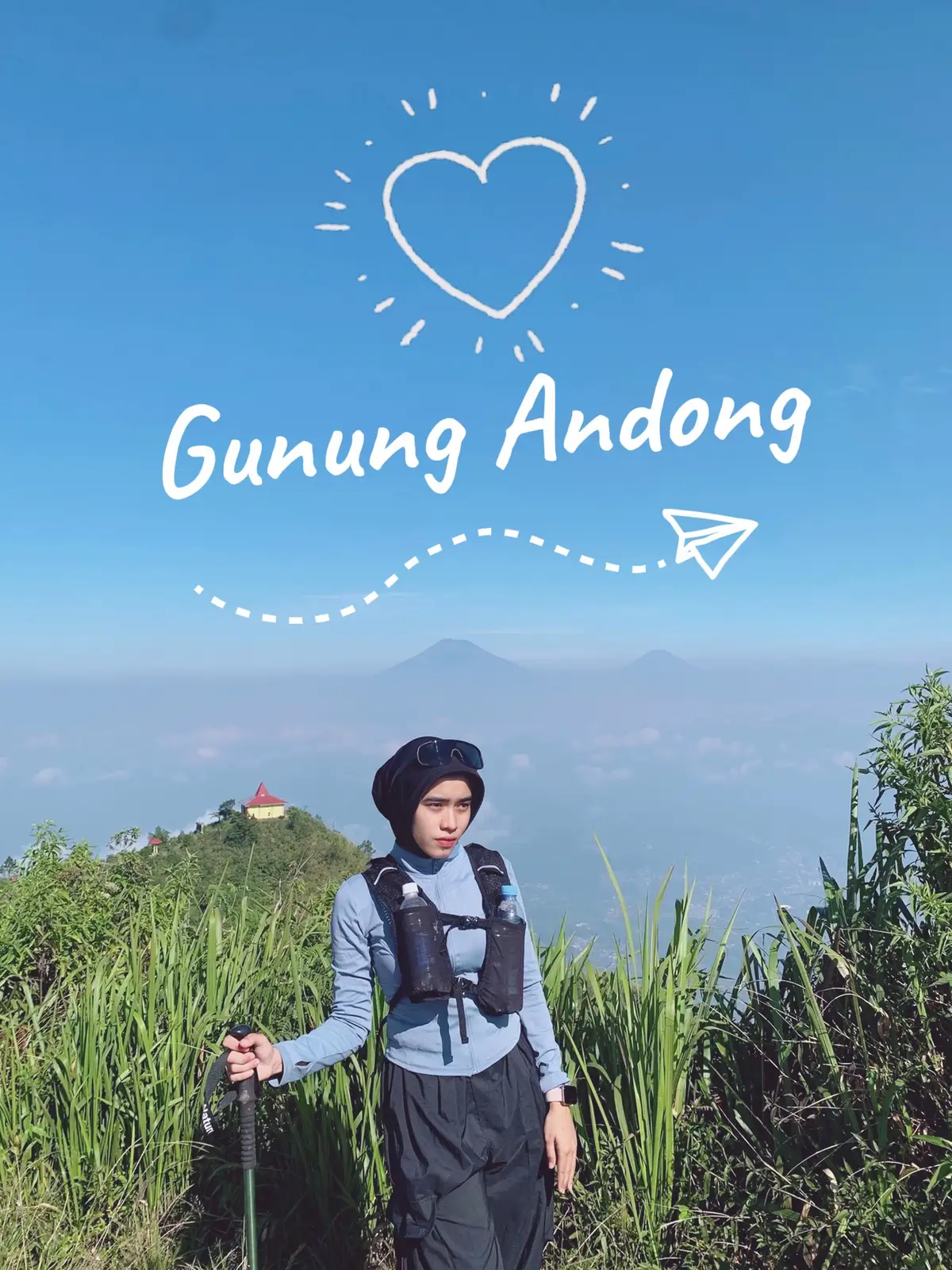 Secuil perjalanan tracking gn Andong via Sawit🤌🏻 #pendakifomo #pendakipemula #gunungandong #gunungandongviapendem #pendakicantik 