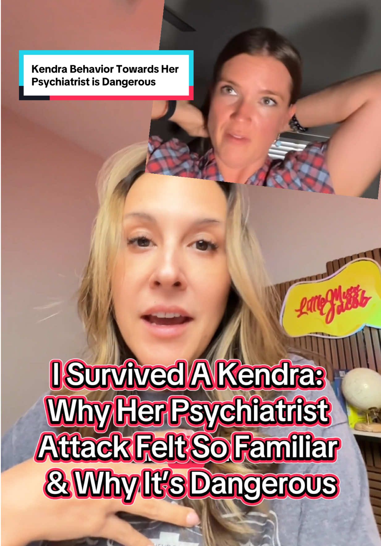 I survived a Kendra once. : here’s why her psychiatrist smear feels so familiar  Watching Kendra destroy her psychiatrist’s reputation reminds me of my own nightmare. I was one of the first TikTok managers, working with Charli D’Amelio and Addison Rae when the platform exploded. That success painted a target on my back. When TikTok influencers and Taylor Lorenz launched a vicious smear campaign against me, they destroyed my career overnight. I fought back with a defamation lawsuit, got my reputation back and got Taylor pushed out of the New York Times. Kendra’s psychiatrist can’t defend himself because of HIPAA laws, but my case proves these attacks happen all the time when a crybully wants to be famous bad enough. It’s dangerous and I applaud people speaking out against this behavior. #kendra #psychiatrist 