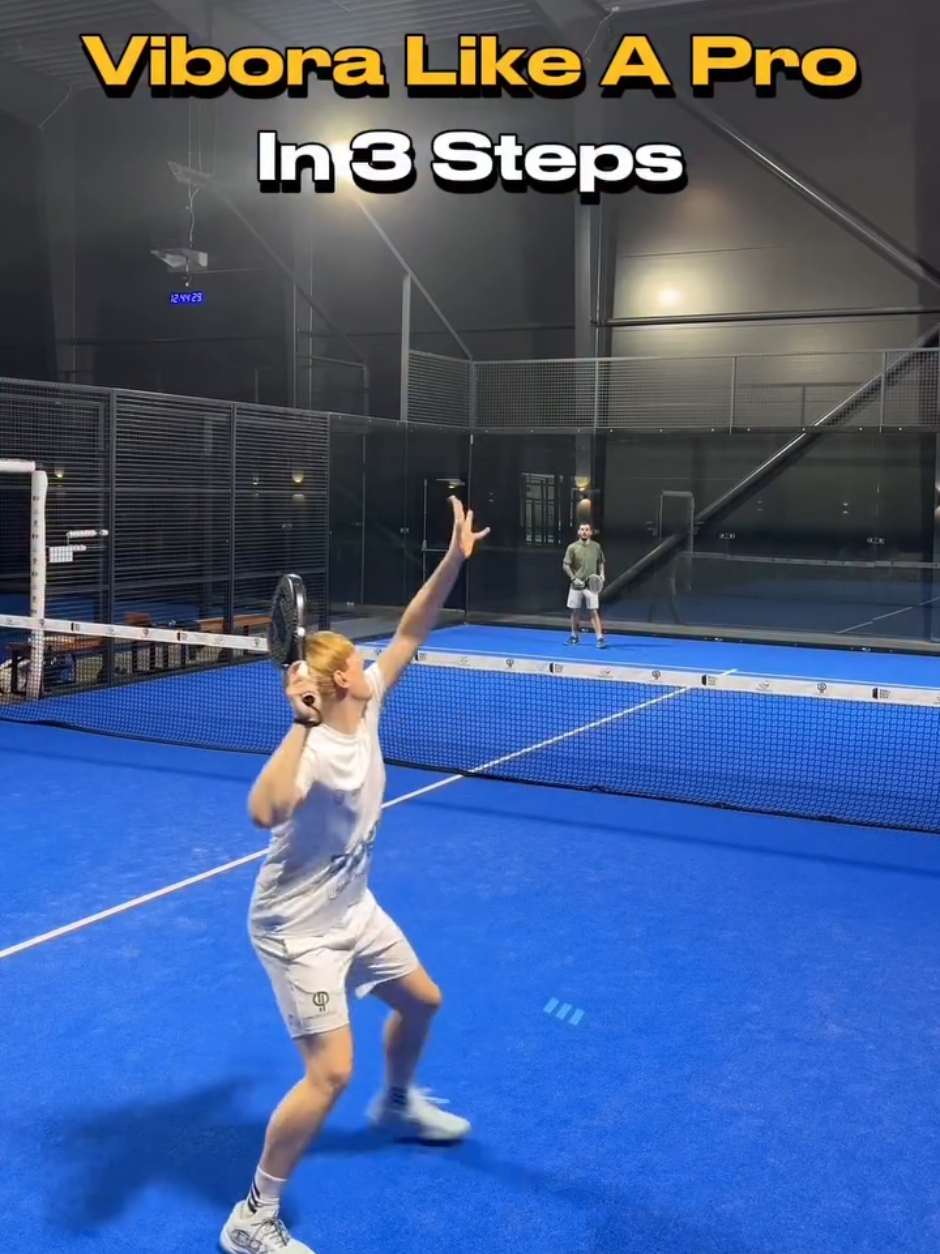 You'll want to save this for later and send it to your padel partner before your next match! 🐍🚀 Struggling with your vibora? Follow these simple steps and hit beautiful finishers into the corners effortlessly! 🫡🎾 Let us know in the comments how you get on! 💪🏽 @lasse_padel 🎥   #padelvideos #padeladdict #padeltime #padeltips #padel