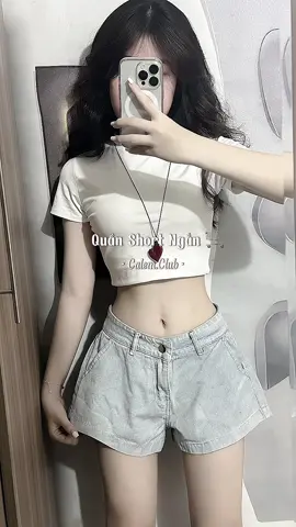 Quần Short Ngắn Denim 🛒 @Calem.Club #quanshort #quanshortnu #denim #calemclub #quần  