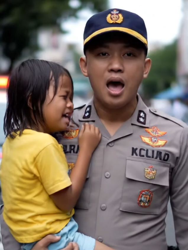 Awas siapa yg nakal, susah makan, kalo makan tidak di kunyah, saya akan datang jemput kalian.. #polisitangkapanaknakal #polisitangkapanakmalas #polisitangkapanakmainhp #polisitangkapanak #ai 