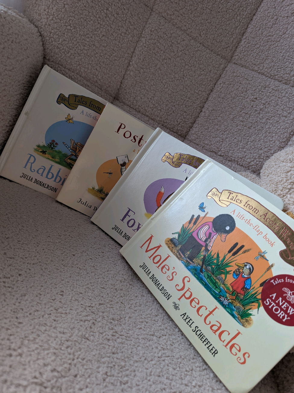 A MUST READ for your littles  ⭐⭐⭐⭐⭐ interactive, rhyming words and gentle humour. a fun read for all. These books can give any bedtime a cosy magical feel. #talesofacornwood #juliadonaldsonbooks #storytime #readingwithyourkids 