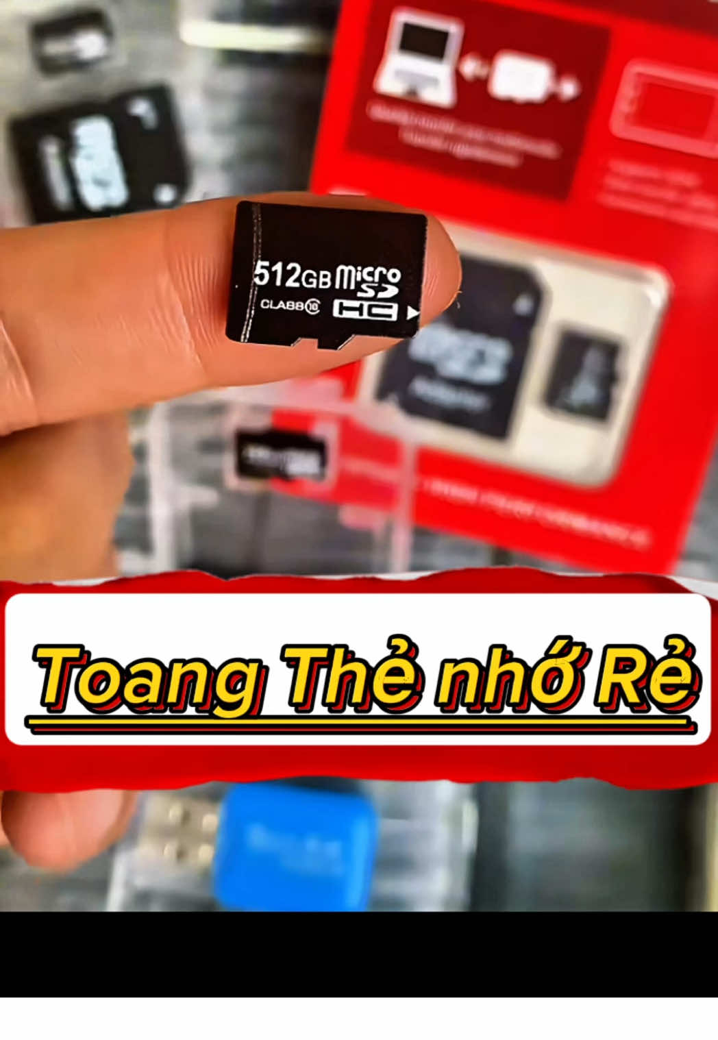 Thẻ Nhớ MicroSD 128GB/256GB/512GB Tốc Độ Cao Class 10#thenhore #thenho #thenhocamera #xuhuong #thinhhanh 
