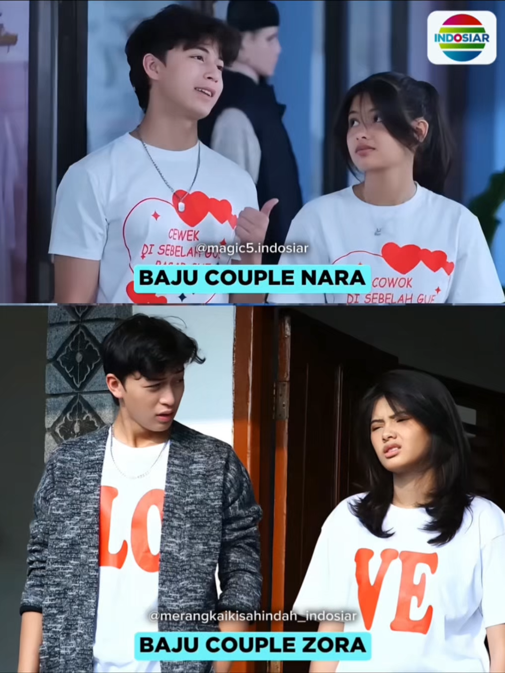 Tim NaRa atau ZoRa nih Bestie?🫶🏻🤭 #MerangkaiKisahIndahIndosiar #SinemaIndosiar #SinetronIndosiar