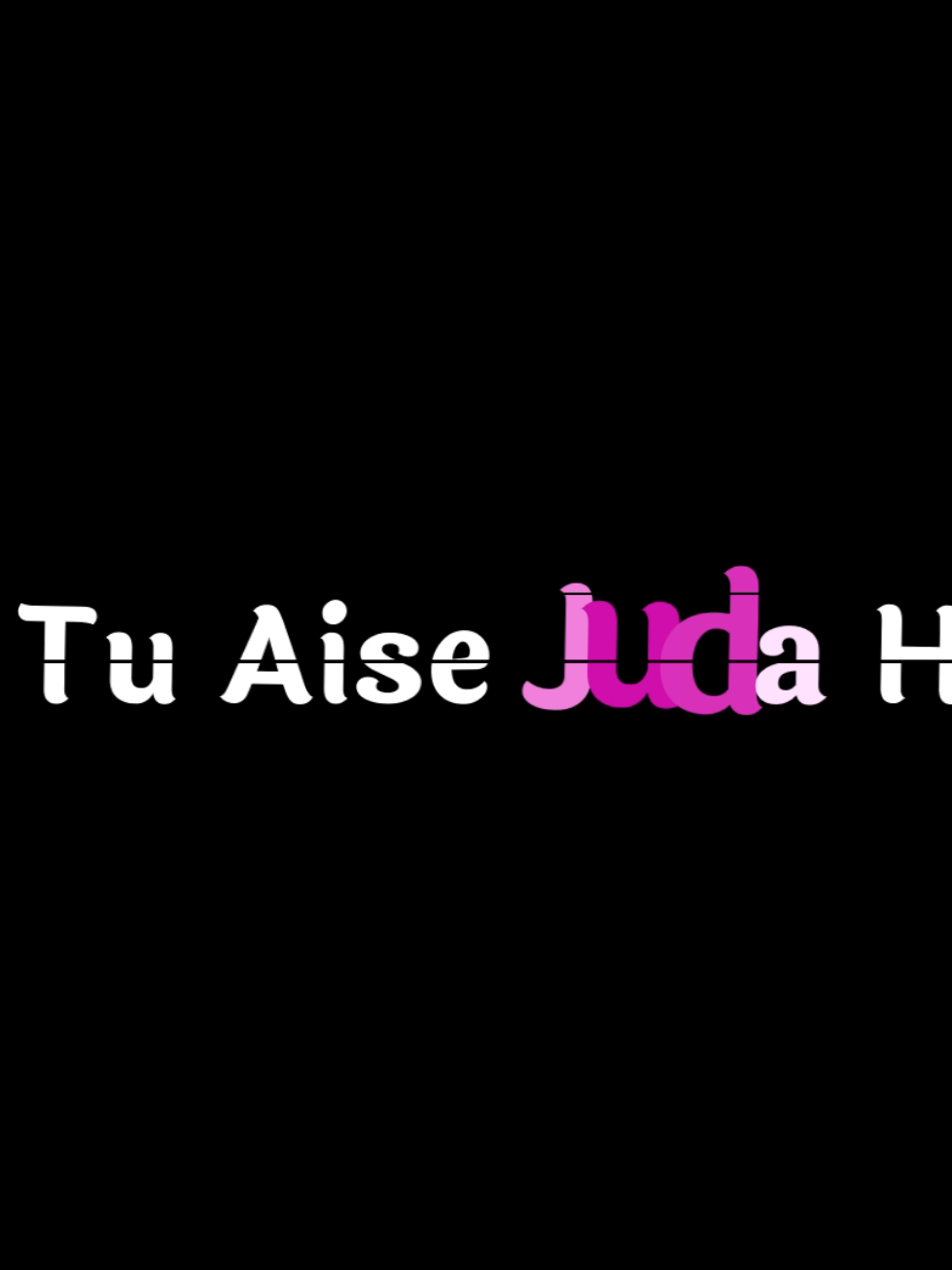 Rula Ke Gaya Ishq Tera || 🥺✨ . #fypシ #lyrics #statusvideo #viral #grow @TikTok 