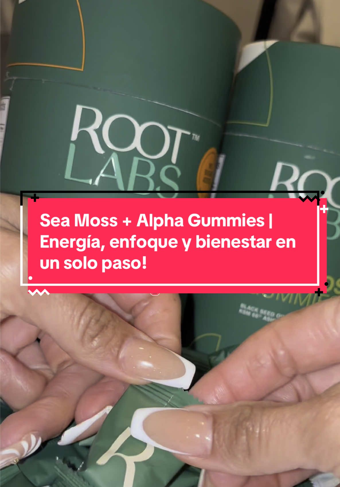 💪 Potencia tu cuerpo y mente con Sea Moss y Alpha Gummies de Root Labs 🌿 Más de 90 minerales, energía natural, enfoque mental y apoyo hormonal. 🍃 Deliciosas, fáciles y efectivas. #SeaMoss #AlphaGummies #RootLabs #EnergíaNatural #Suplementos @RootLabs 