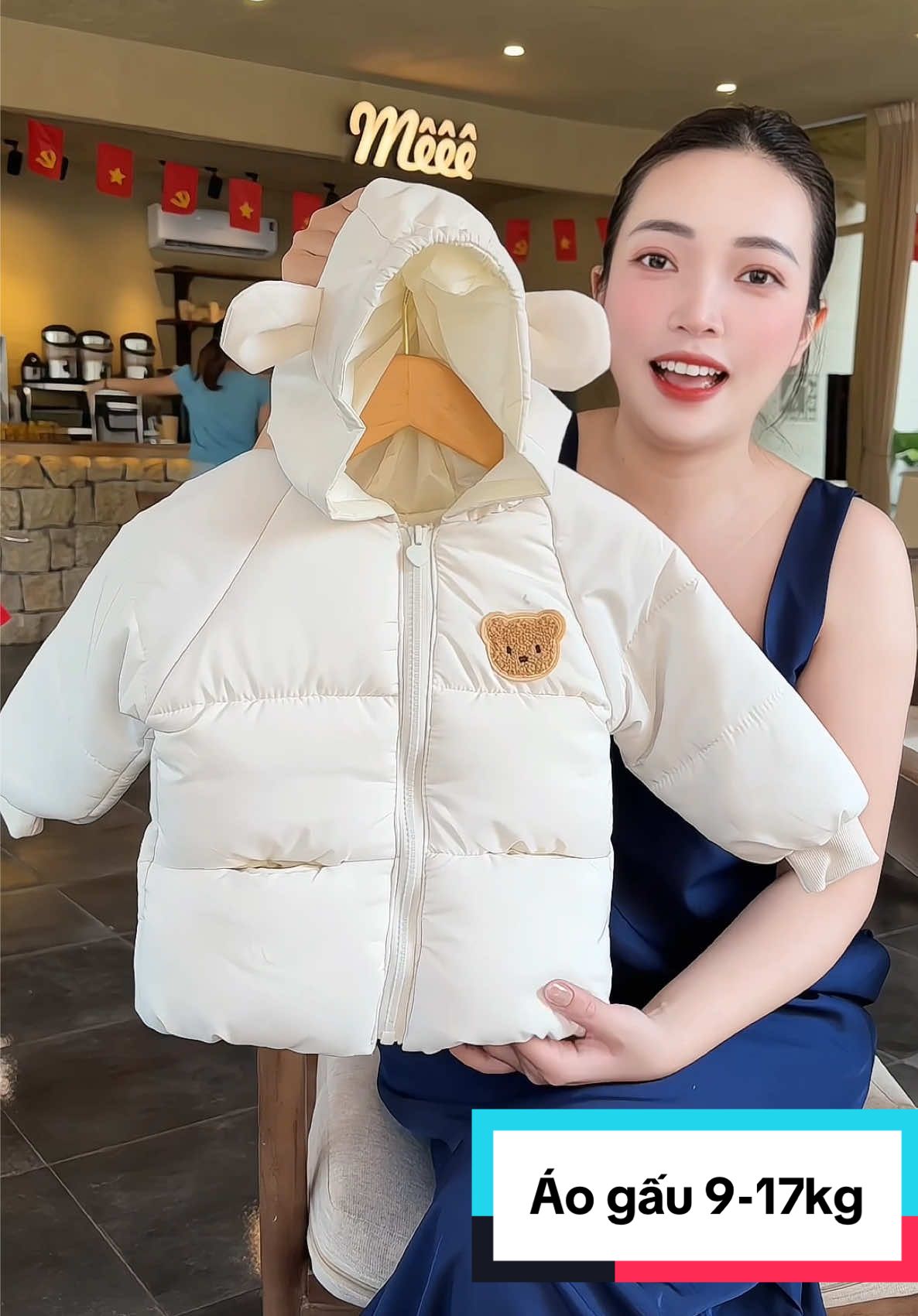 Áo phao gấu cho bé #meminmax95 #quanaotreem #aophaotreem #aokhoactreem #aokhoacgauchobe 