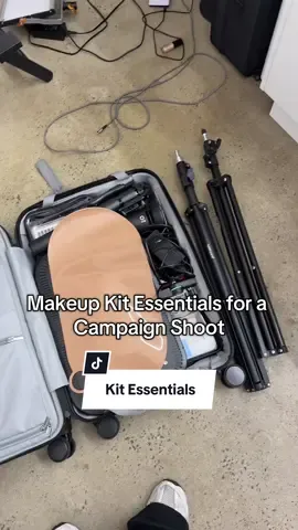 Makeup Kit Essentials for a Campaign Shoot tomorrow! So excited!! Wish me luck ❤️🫶 #makeupkitessentials #promakeupkit #campaignshoot #btsmakeup #makeupartist 