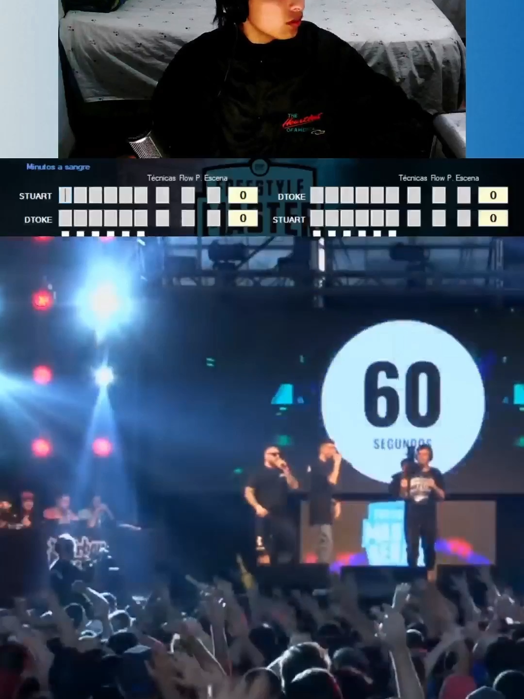 STUART VS DTOKE FMS ARGENTINA REACCION ELLCRIZZZ #fmsargentina #fmsinternacional #fmsmexico #fmsperu #fmscolombia #fmsespaña #fmschile #fmsworldseries #freestylerap #FMS #redbullbatalla #ellcrizzz