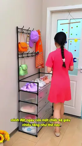 Kệ để giày dép chống bụi đa năng #mingiadung #kedegiaydep #kedegiaydepnhieutang #kedegiaydepthongminh #kedegiaydepchongbui 