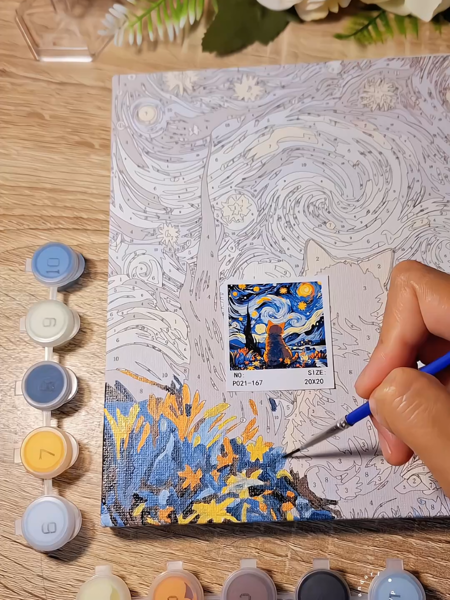 Rekomendasi set painting lukisan akrilik cat kanvas dan digital. Harga terjangkau dan cocok digunakan untuk orang yang ga jago ngelukis #hightune #setpainting #lukisankanvas #ModalKontenDoang 