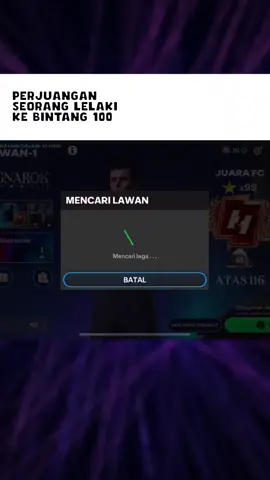 DETIK DETIK BINTANG 100 RANK FC MOBIle #easports  #fcmobileindonesia #fcmobile25 #easports #FCMOBILE 