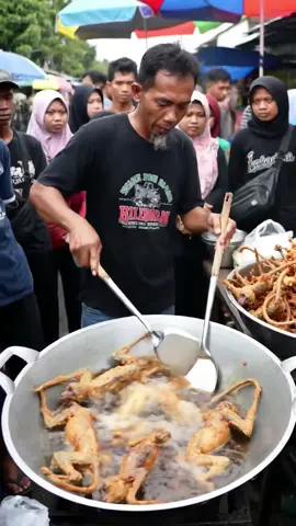 GORENGAN MONYET HUTAN #fyp #trending #food #asmr 