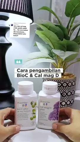 Replying to @buddyplushie cara pengambilan BioC dan cal mag D BioC ambil sehari 1 biji Cal Mag D sehari 3 or 4 biji #bioc #vitaminc #vitamin #calmagd #calcium 