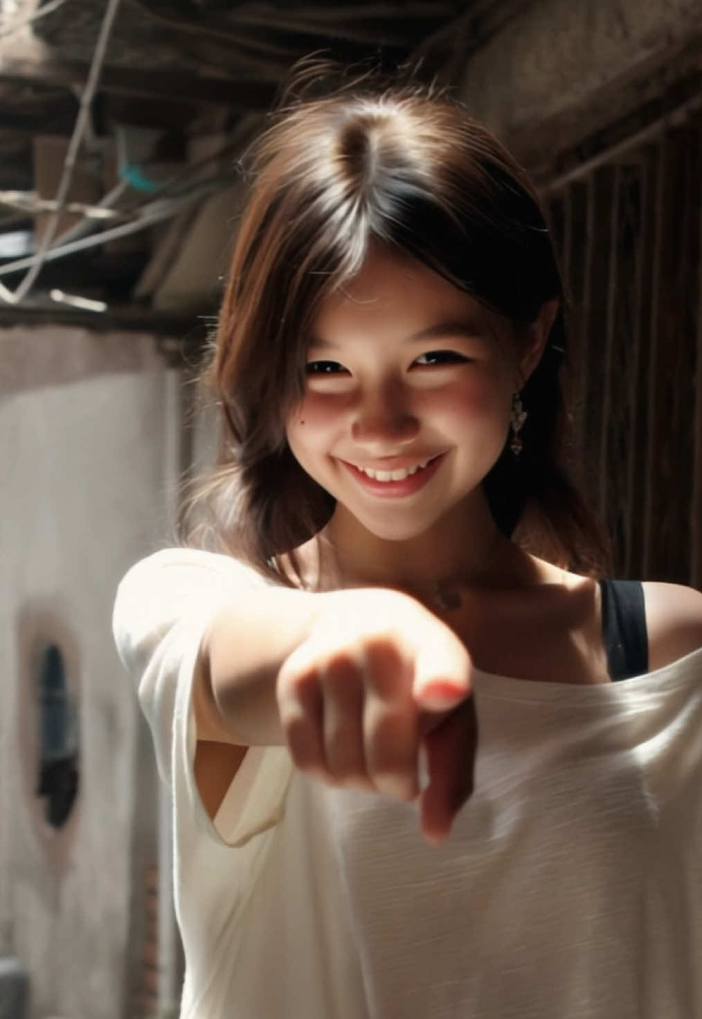 A little break… now we’re back! 🔥#aiinfluencer #mikaelatala #casual 