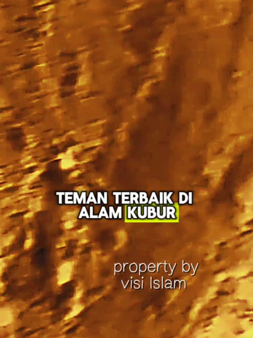 teman sejati bukanlah yang hanya hadir saat kita tertawa di dunia, tapi yang setia menemani kesendirian kita di alam kubur. amal jariyah adalah sahabat yang tak akan pernah pergi, bahkan saat semua telah melupakan kita. #temanterbaik #alamkubur #amaljariyah #pahalaabadi  #bekalduniaakhirat 
