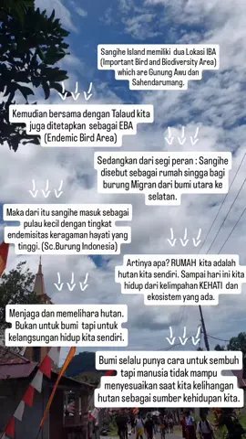 IBA (Important Bird and Biodiversity Area) Sangihe Island, North Sulawesi 🇲🇨 #iba  #eba  #kba  #conservation  #sangihe 
