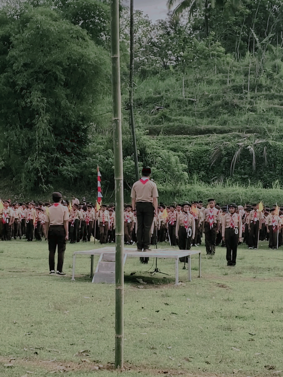 Ada cerita apa di hari pertama jambore Ranting Kecamatan Wadaslintang ? #kemah #pramuka #fyp #jambore #scout 