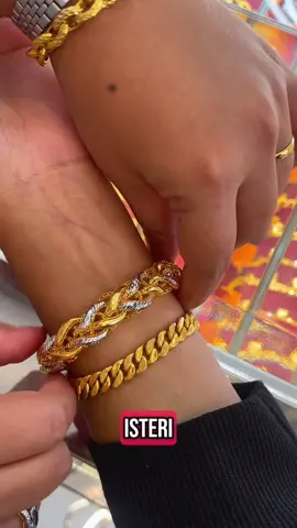 cuba tag suami korang 😜 #emasanuarbukitrambai #emas916 #stacking #minimalist#fyp 