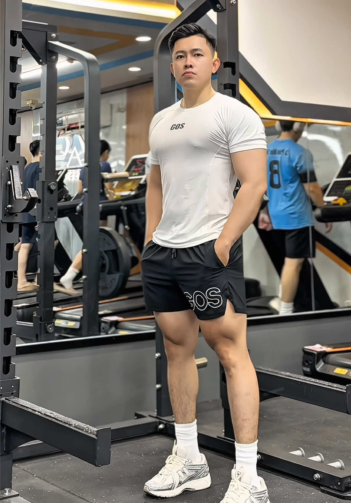Quần short GOS Signature năng động, thể thao, thời trang #GOS #gossportswear #gossports #gosvn #quanaothethao #dothethao #thoitrangthethao #menswear #sportswear