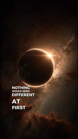 What if the sun went out right now?