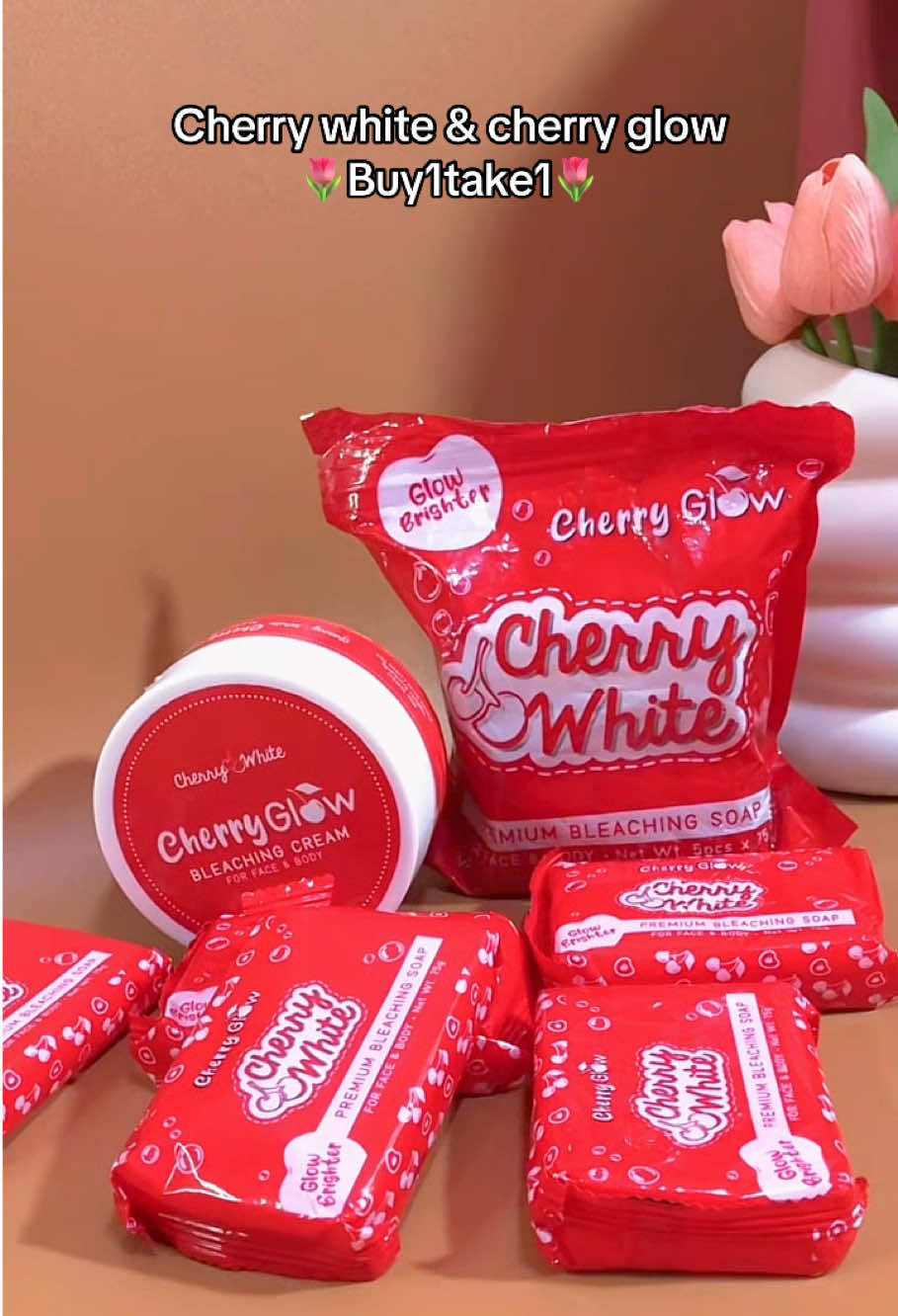 #cherrywhite #cherryglow #cream #soap #fyp #foryou #foryoupage 