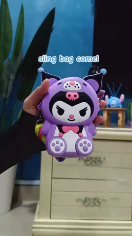 wahh sling bag comelll... #slingbaganak #kuromi 