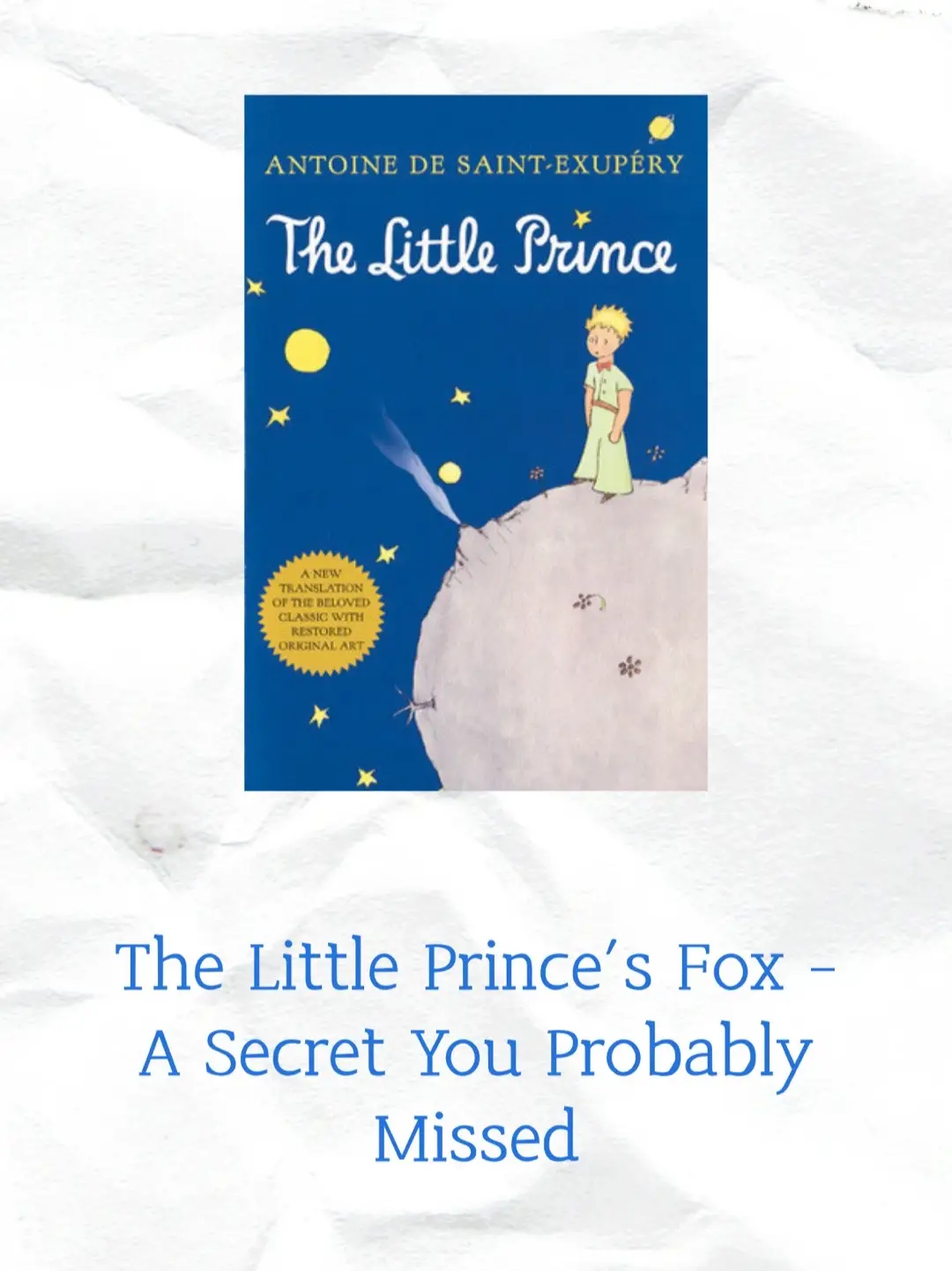 #thelittleprince #BookRecommendations #bookanalysis #classicbooks #hidingdetails #BookTok 