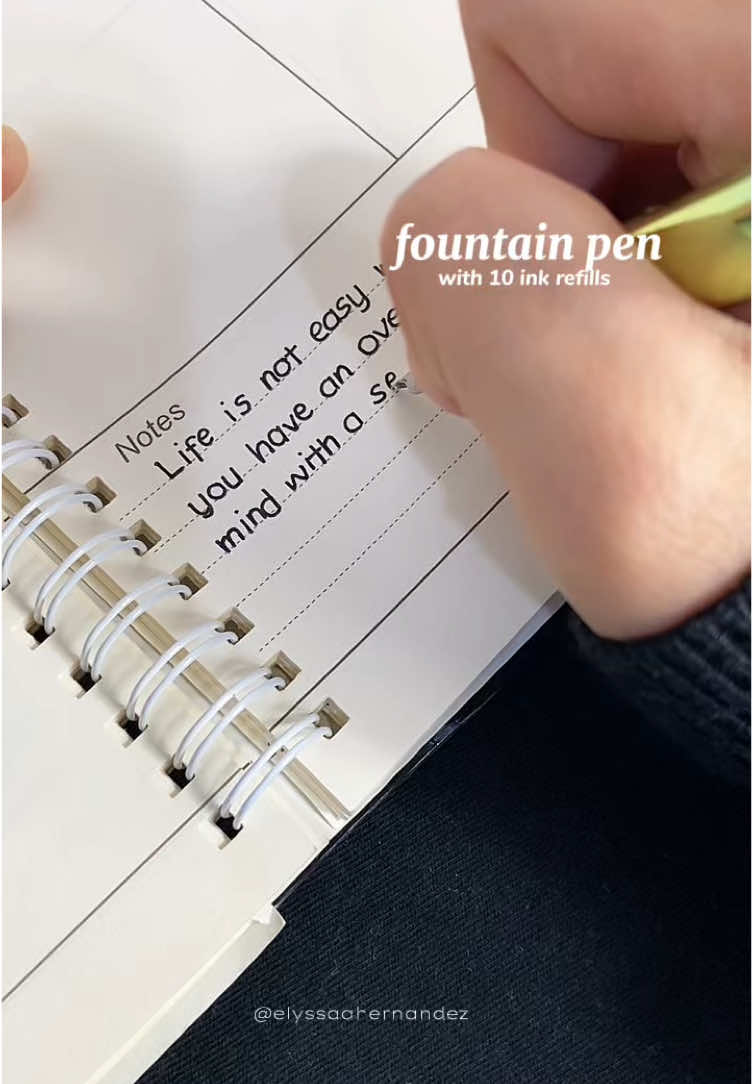 Link in the yellow basket. #fountainpen #pens #pen #stationery #calligraphy #notes #handwriting #tiktokshop #tiktokfinds #tiktokbudol #fyppppppppppppppppppppppp #fyp #fypphilippines #foryoupage #foryou #foryoupage❤️❤️ #trending #fypviralシviral 