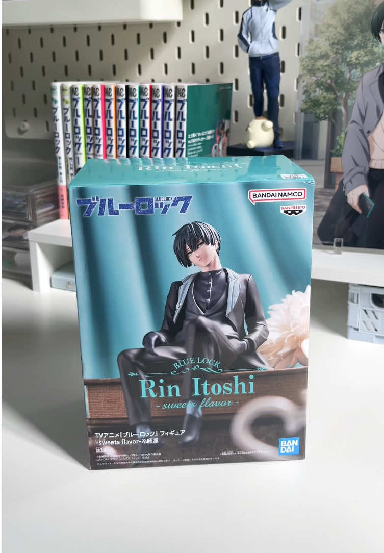 banpresto itoshi rin ~sweets flavor~ ﹏ ★ ! ˖ ࣪ 💭 #unboxing #itoshirin #rinitoshi #糸師凛 #bluelock 