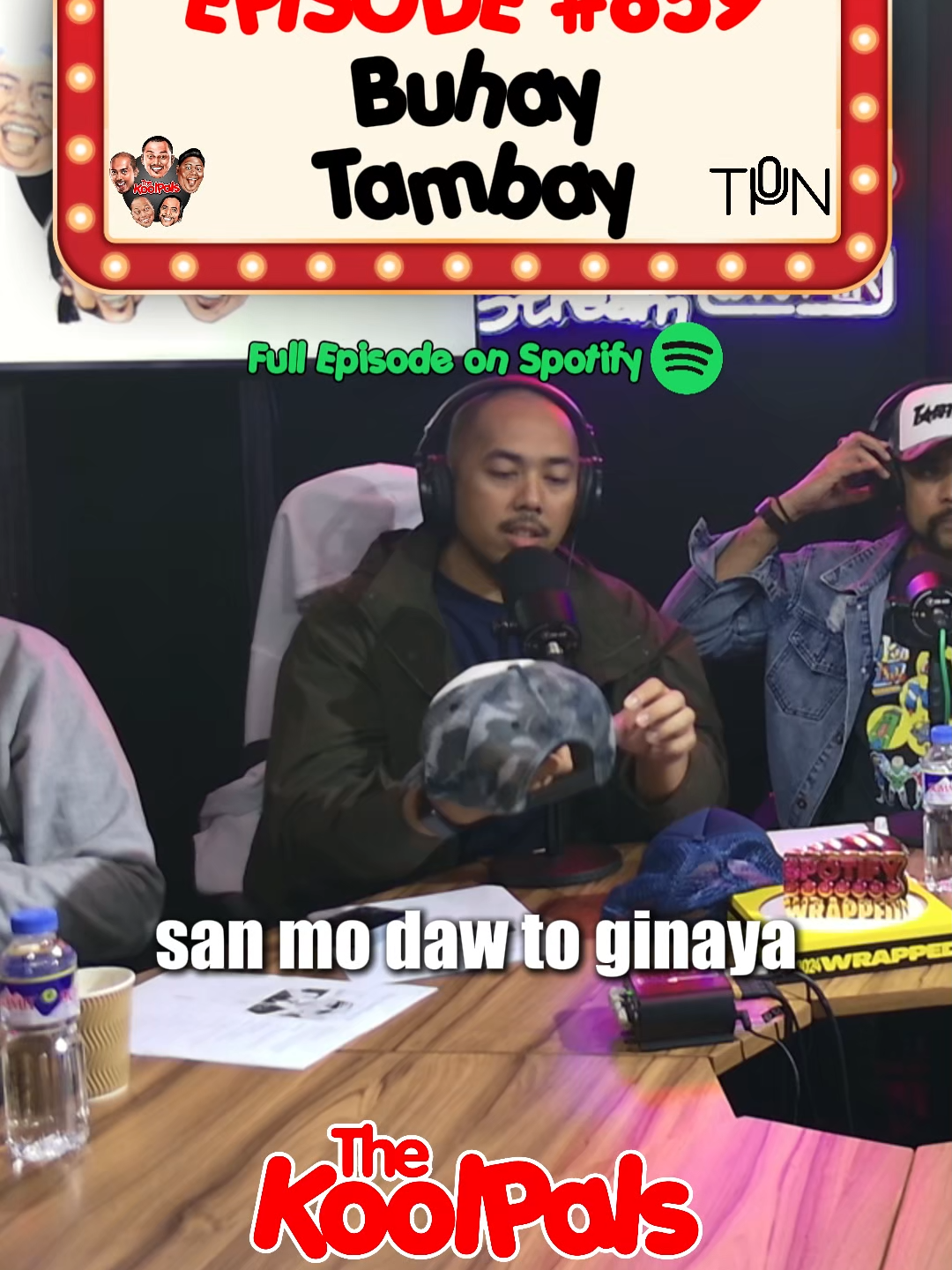 Ano opinyon niyo sa mga designs ng Tambay Cap ni @piobalbuena? Watch the full episode on Spotify! Episode #859 Buhay Tambay #fyp #thekoolpals #Jamescaraan #nonongballinan #ryanrems #gblabrador #mumanreyes