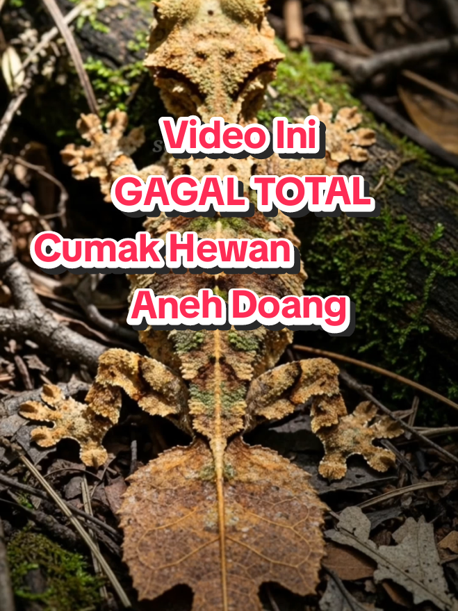 Hewan ini mirip daun kering!! Hewan unik yang awalnya terlihat biasa aja, tapi ternyata aneh dan memukau #unikbanget #weirdanimals #viralvideo #naturelovers #foryou
