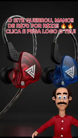 Pega logo esse fone antes que volte ao preço normal, mano!!! #fonedeouvido #jogar #gamers #fone #gameplay 