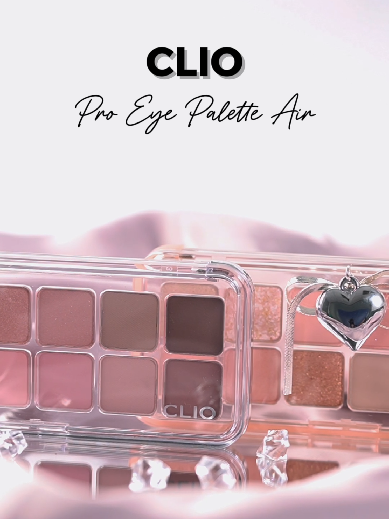 Xinh lung linh màu mắt với bảng mắt #CLIO Pro Eye Palette  Mịn như nhung, nhũ lấp lánh, dùng được cho cả má hồng và khối  #clubcliovn #clubcliovietnam #goclamdep #makeupclio #makeuptok #kbeautymakeup #bangmat #phanmat #bangphanmat #eyeshadow #proeyepaletteair