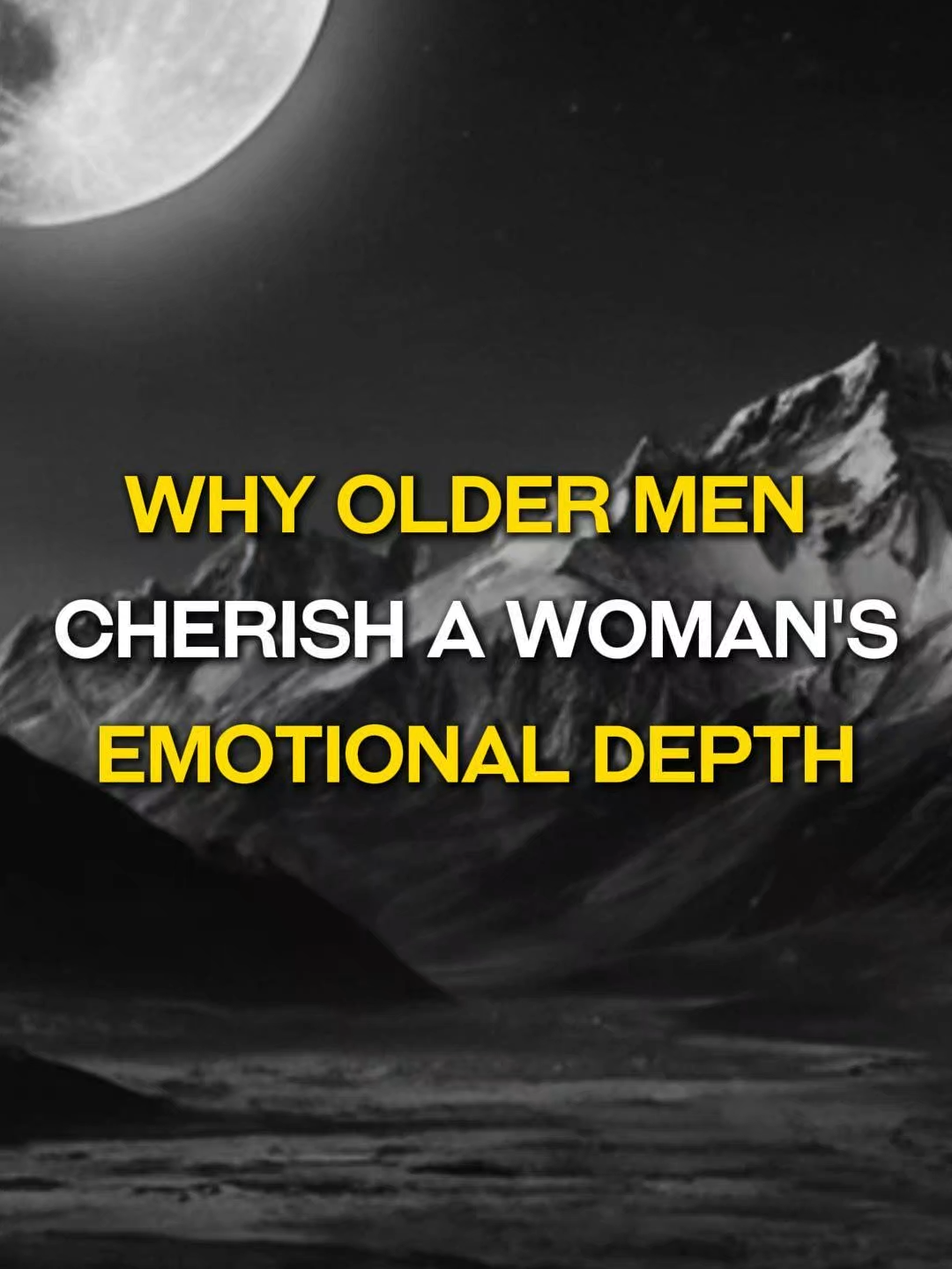 Why Older Men Cherish A Woman's Emotional Depth