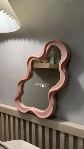 my favorite home decor 💗 #mirror #wallmirror #salamin #cloudmirror #fyp