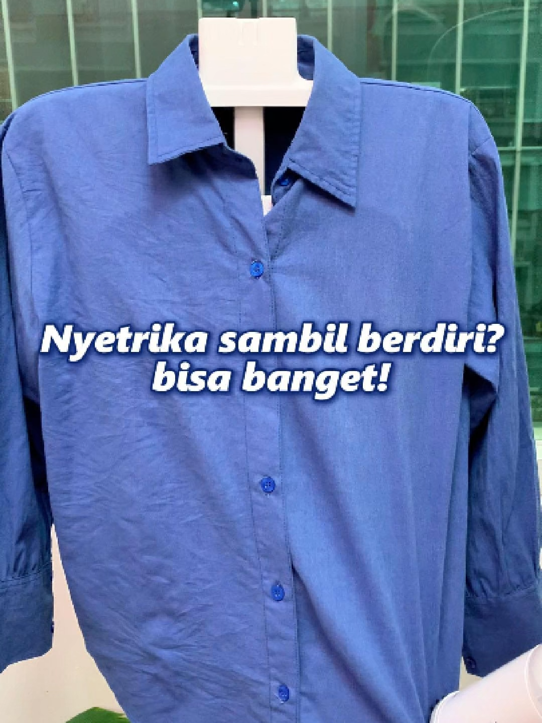 Sekarang makin keren aja! ada setrika yang bisa kamu pakai sambil berdiri~ #simplushome #simplusid #setrikauap #steamiron :p