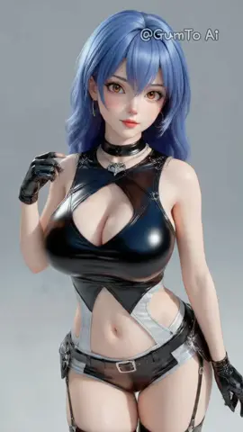original ai girl #dance  #challenge  #ai #anime #animegirl 