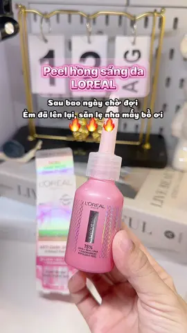 Peel hồng có hàng lại rồi. Săn lẹ mấy bồ ơi 🥰🥰🥰 #peelhongsangda #peeldalorealparis #lorealparis #peelda 