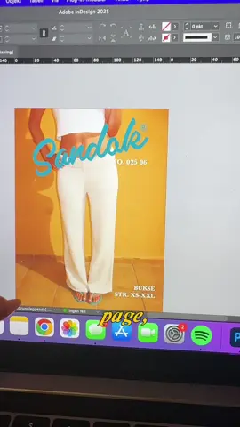 Knitted pants update💛 I have decided that I need to post a pattern for them! The response was so amazing when I posted a photo of these to my story🥹 So here is where I’m currently at: finishing up the indesign document and adding instruction photos to the pattern (like I do for all my patterns)  THEN I can send the pant pattern out to my lovely testers!! #sandokpants1 #sandokbukser1 #knitting #strikking #strikkabukser 