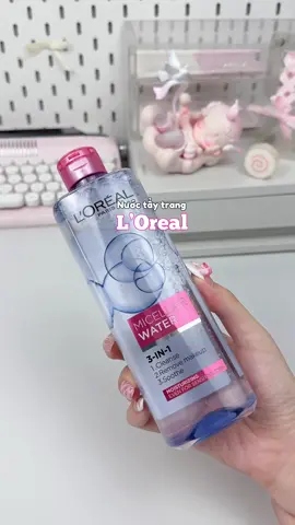 Nước tẩy trang quốc dân L’OREAL #loreal #nuoctaytrang #nuoctaytrangquocdan #nuoctaytranglorealnaphong #nuoctaytrangchodanhaycam 