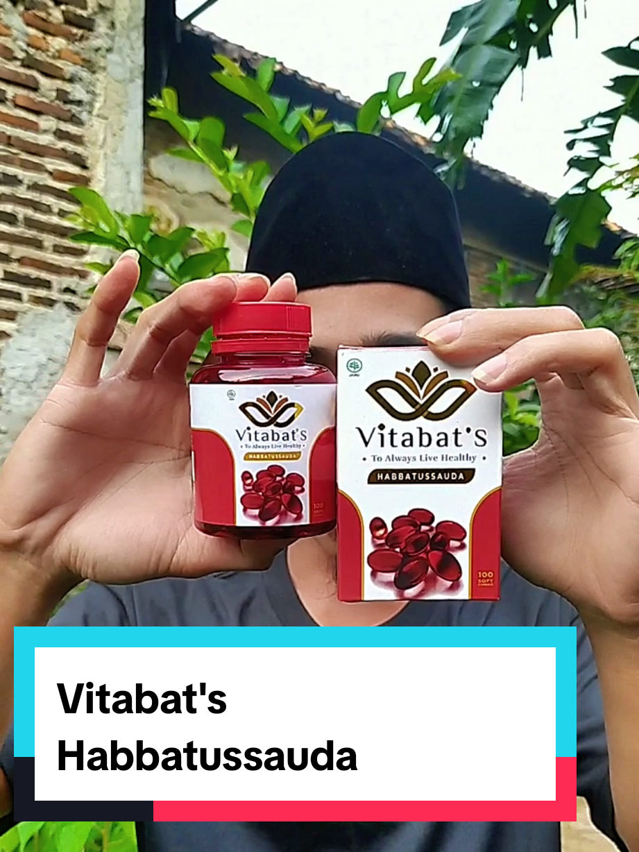 Soft gel Habbatussauda Jinten hitam nigella sativa VITABAT'S  #vitabats #obatherbal #vitabatshabbatussauda #cuantanpabatas #wibgajian 