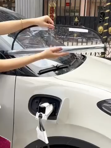 Electric Vehicle Charging Cover ☀️ Protection – Waterproof and shade while charging 🌧️ All-weather protection – IP68 waterproof, dustproof, and snowproof #SmartCharging