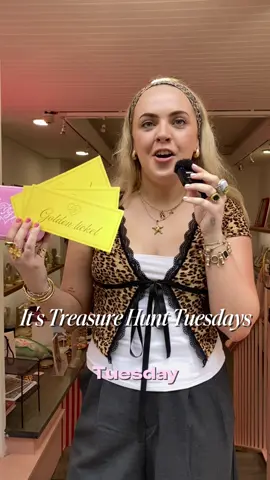 ✨IT’S TREASURE HUNT TUESDAY✨ Find our golden tickets in the secret spots & come in to claim your jewellery box of FREE jewellery 💝💝💝 Claim your prize at  📍20 Thistle Street, EH2 1EN #jewellery #SmallBusiness #fringefestival #edinburghscotland #treasurehunt 