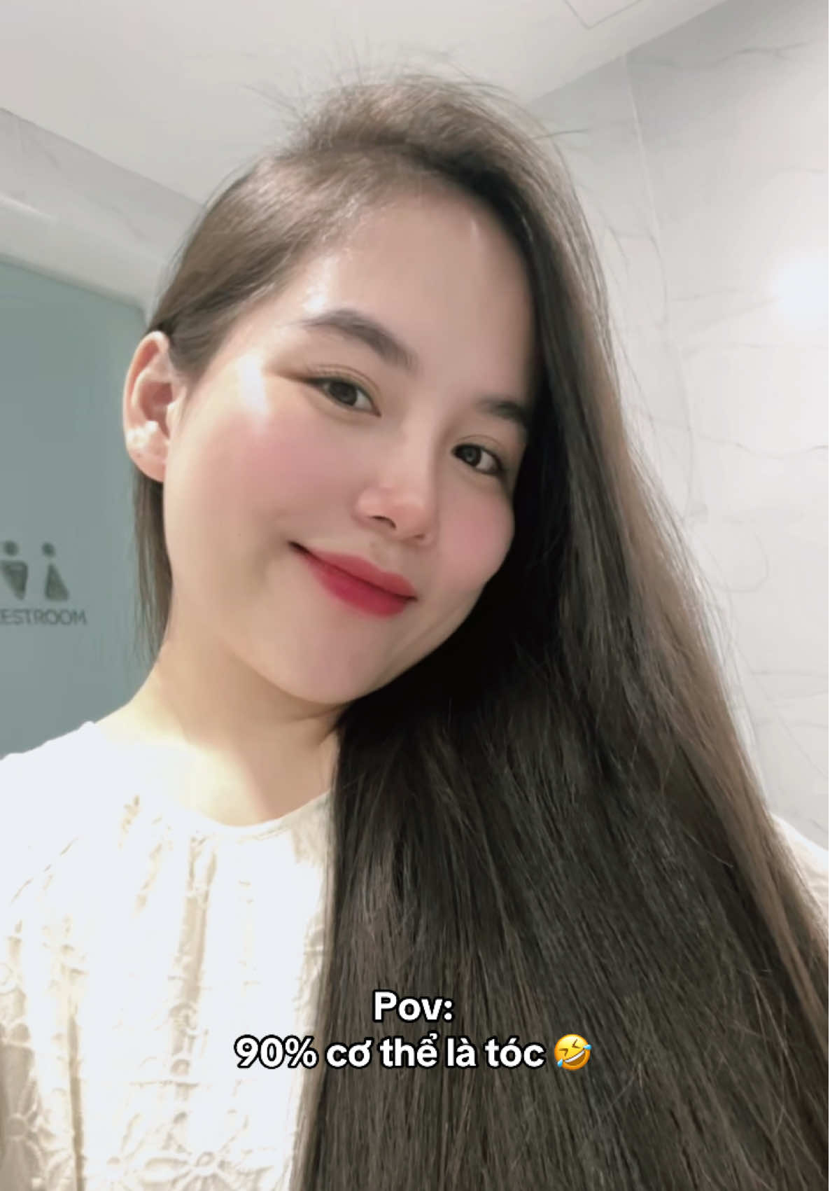 Đến cái tuổi để tóc dài nguyên thuỷ đc rồi 😹#chamsoctoc #haircare #tocdainhanh #hairtok #xuhuongtiktok 