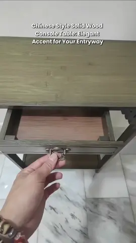 Chinese Style Solid Wood Console Table: Elegant Accent for Your Entryway #consoletable #chinesestylefurniture #solidwoodfurniture #entrywaydoor #plantstand #accenttable #homedecor #orientaldesign #livingroomfurniture #homeimprovement 