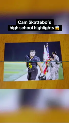 Cam Skattebo's high school highlights 😳