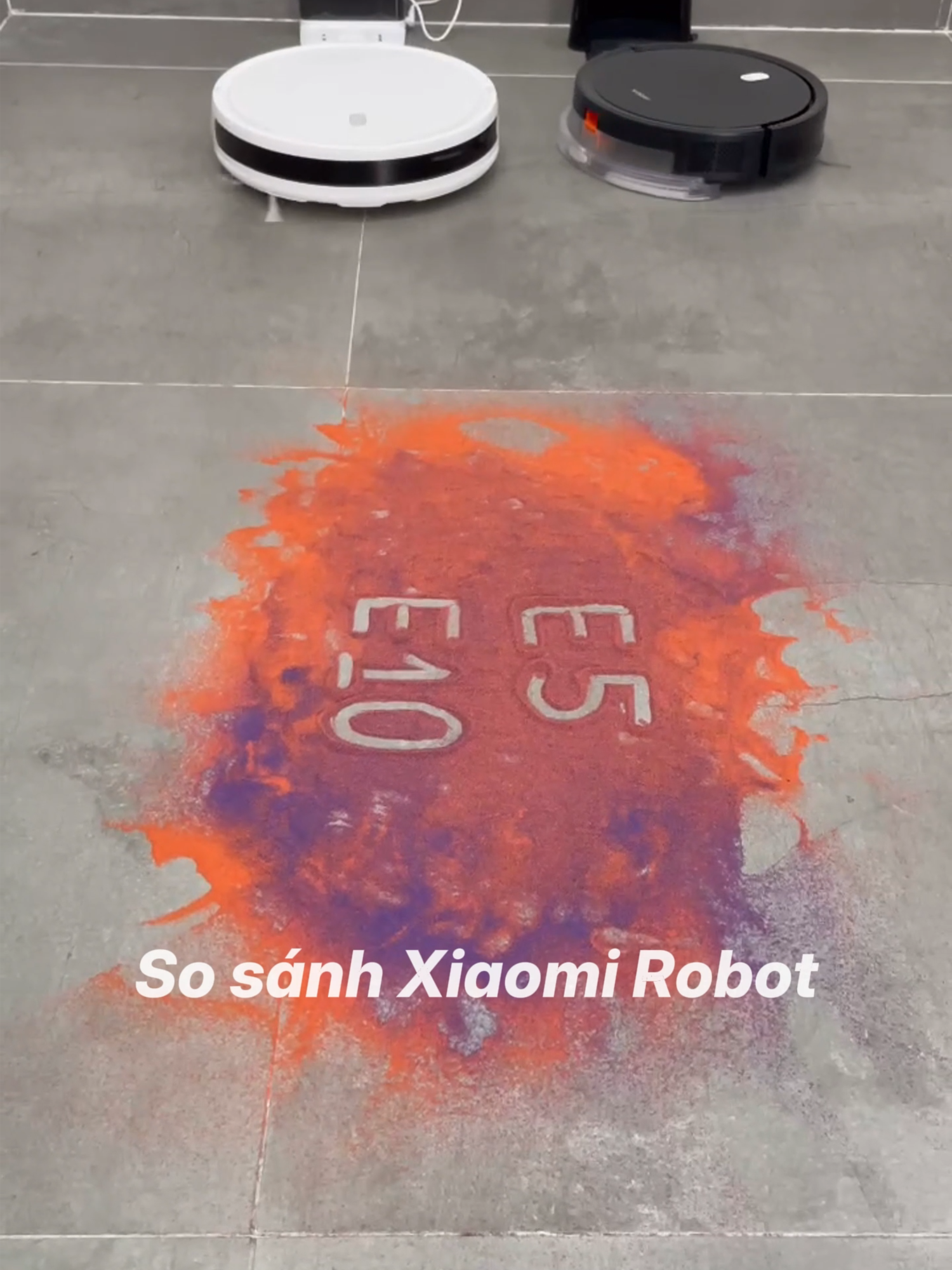 Video so sánh Robot Vacuum E5 và Robot Vacuum E10 Xiaomi#Xiaomi #robothutbui