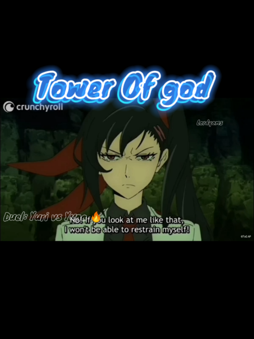 Tower Of God 🗼 Duel: Yuri vs Yuga 🔥 #anime #manga #lordyams #towerofgod #bam 