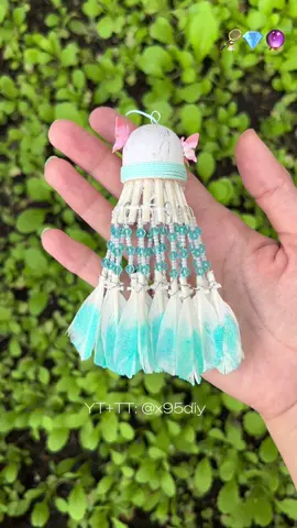 Cách làm móc khoá cầu lông handmade đang trend #x95diy #origami #DIY #fyppppppppppppppppppppppp #origamitutorial 